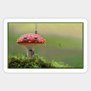 The Magic Mushroom Sticker